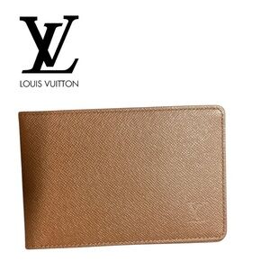 Louis Vuitton Authentic VINTAGE 2001 Brown Card‎ Document Holder